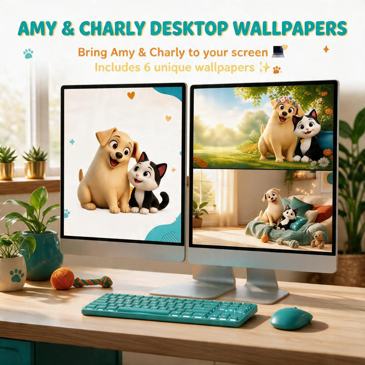 Amy & Charly Desktop Wallpapers